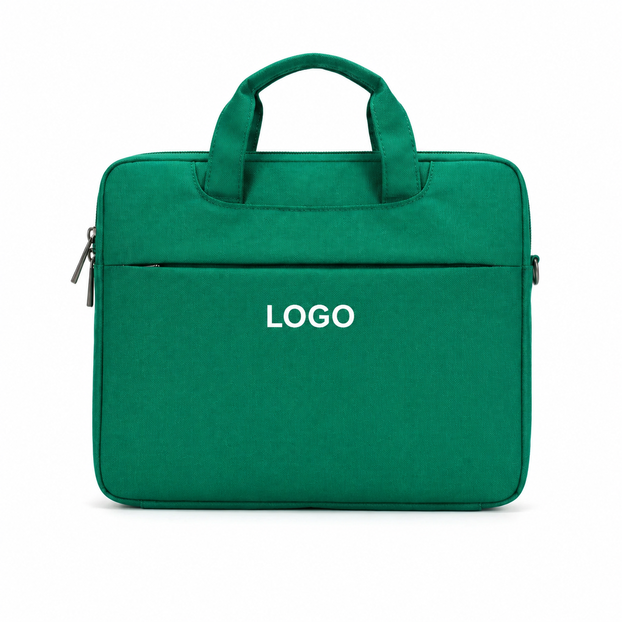 Slim Weather-Resistant Laptop Carrying Case with Padded Handles