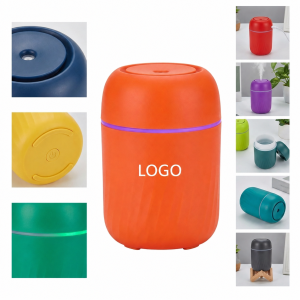 Portable 250ml Desktop Humidifier with Multi-Color LED Accent